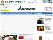 Tablet Screenshot of leggilanotizia.it